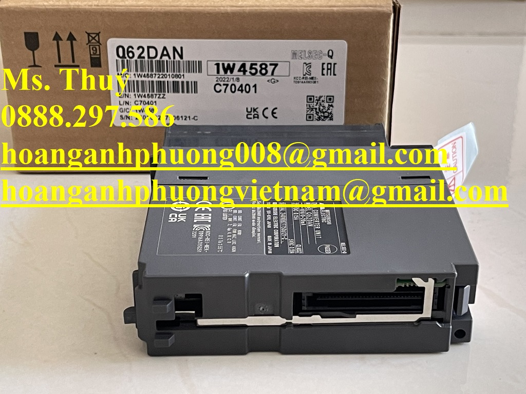 Module dòng Q Series Q62DAN- Hàng chuẩn Mitsubishi